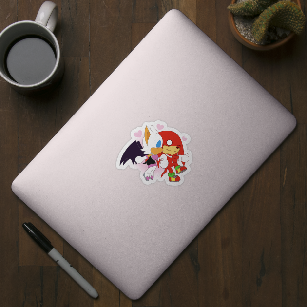 Chibi Knuxouge by Firestorm Fox